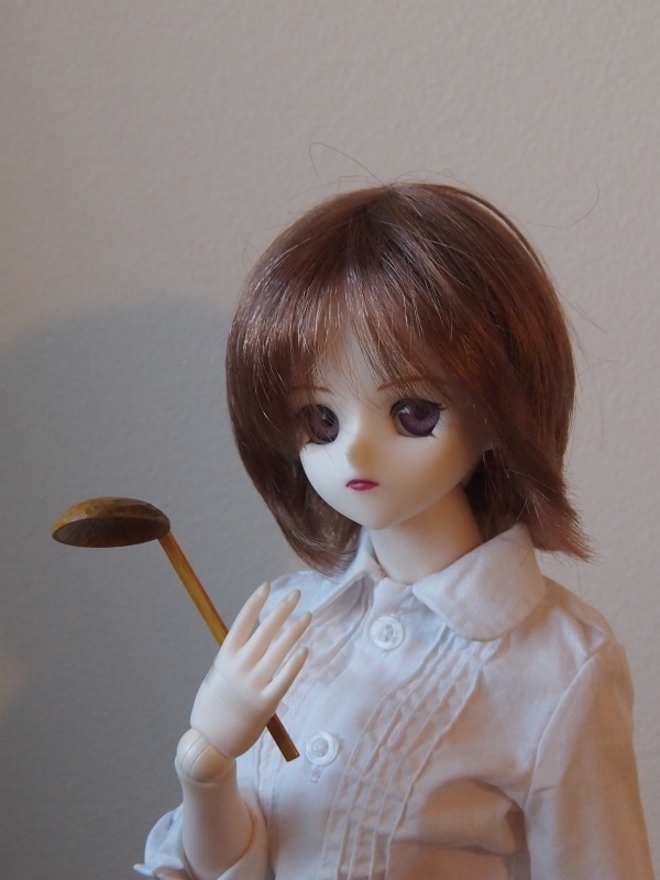 １／３サイズ 木杓子（木のおたま）