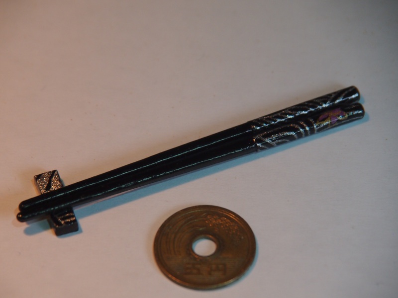 1/3サイズ 千代紙柄のお箸二膳セット(夫婦箸)