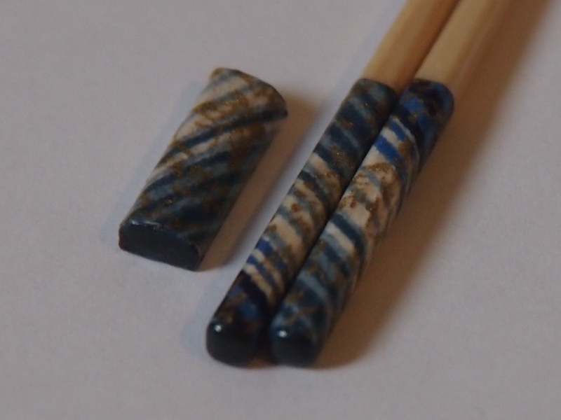 １／３サイズ 千代紙柄のお箸（長め）No.4