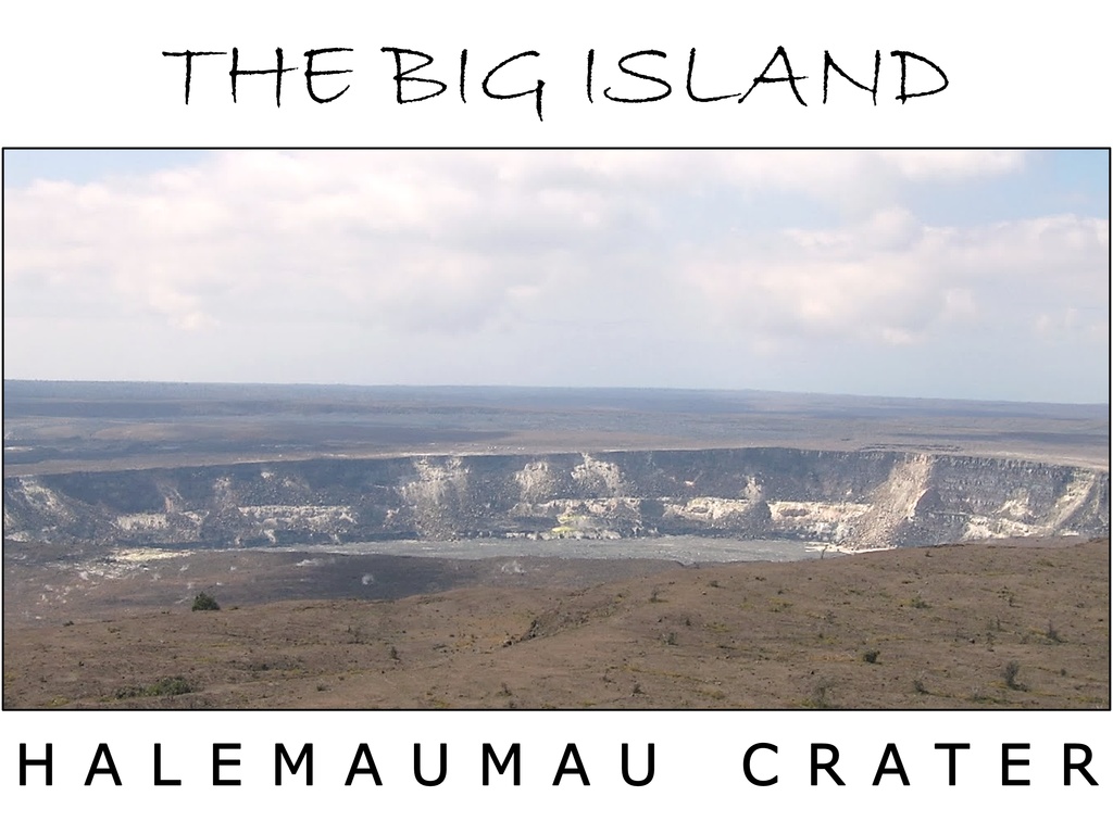 ハワイ島「HALEMAUMAU CRATER」:フォトT(レディース)