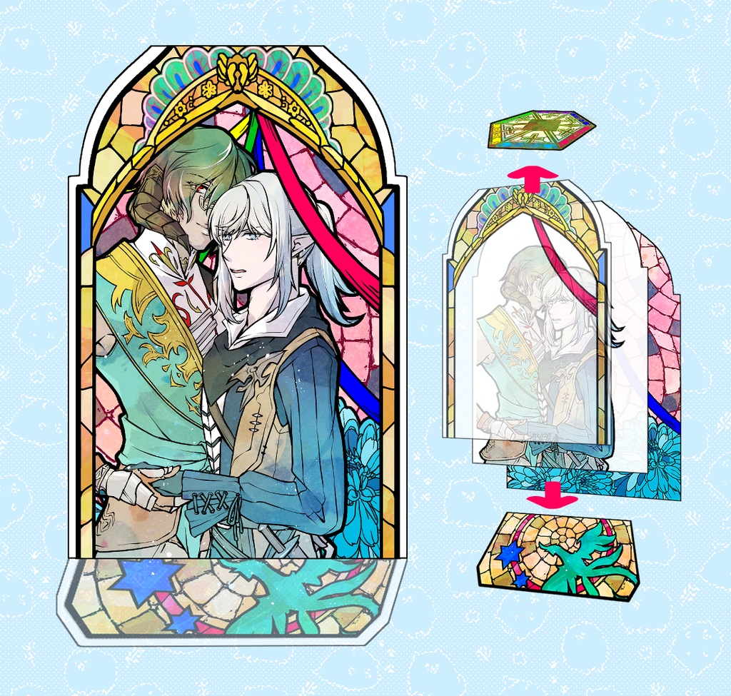 ヴリエス　多層アクリルスタンド