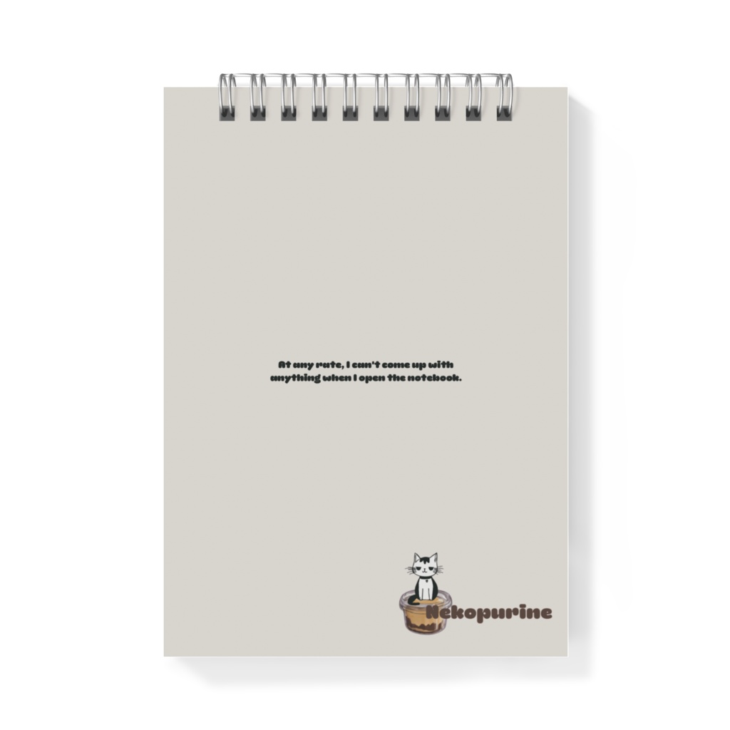 ねこプリンメモ帳