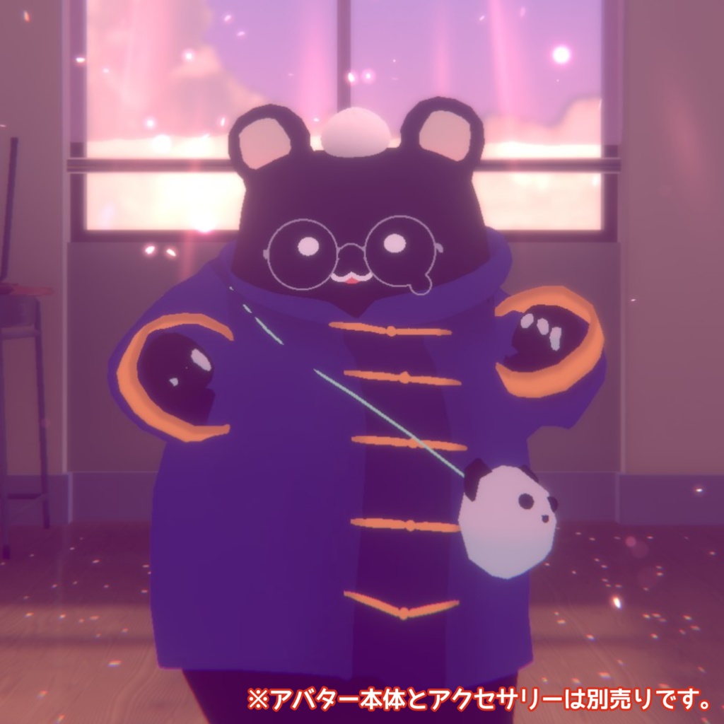 くまだんおようふく チャイナ風