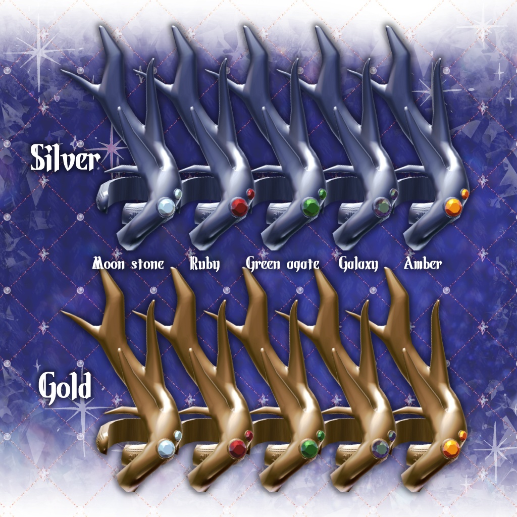 北欧風鹿の角イヤーカフ【MA対応版あり】