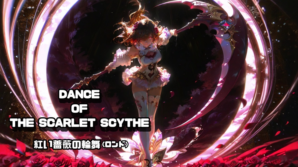 【商用利用OK】ダークファンタジー シネマティックBGM｜Dance of the Scarlet Scythe -紅い薔薇の輪舞-｜大鎌の舞踏・戦闘