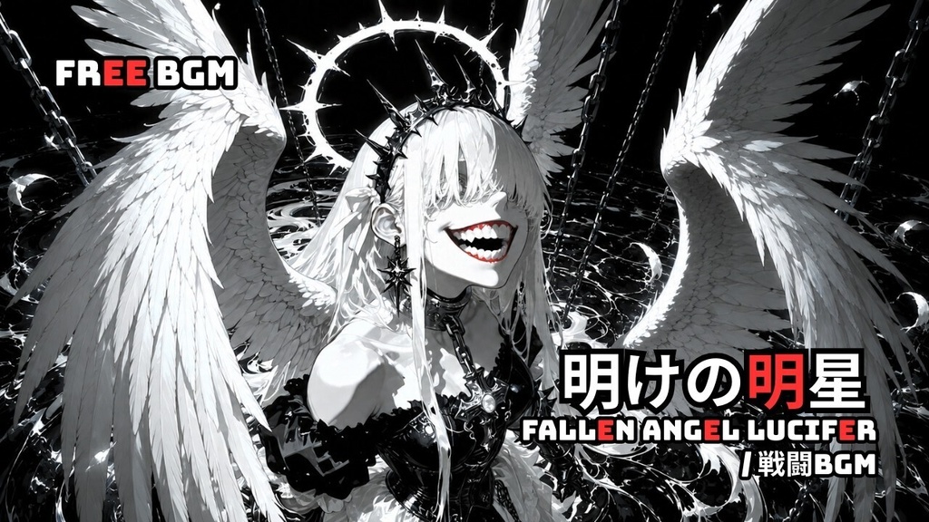 【商用利用OK】EDM×メタル戦闘BGM｜Fallen Angel Lucifer -明けの明星-｜堕天使・叛逆・ラスボス
