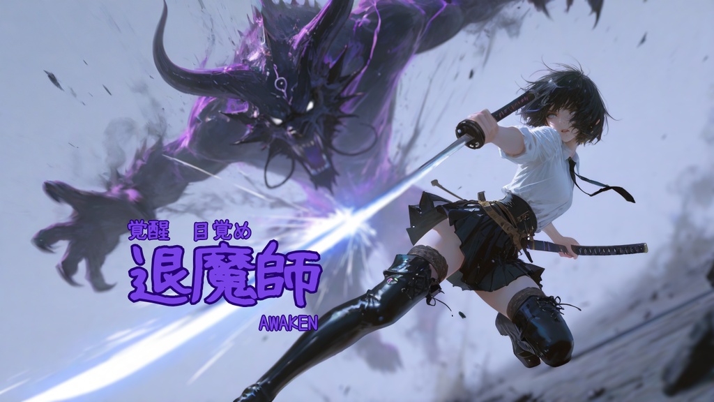 【商用利用OK】和風ダーク戦闘BGM｜EXORCIST -退魔師-｜覚醒・剣戟・最終決戦