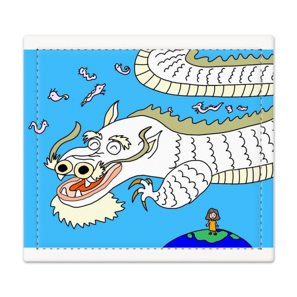 白龍のおじいちゃん（スタンピングマット）