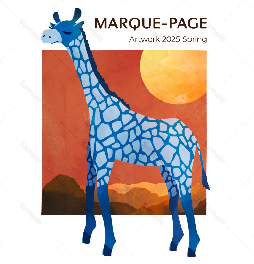 【イラスト集】 MARQUE-PAGE Artwork 2025 Spring