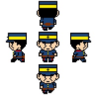 pictSQUARE用アバター【軍曹アバター2種】