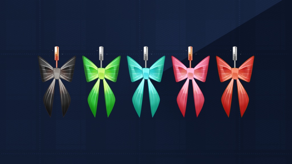 VTuber用 アクセサリー PNG素材パック(20点+PSD)