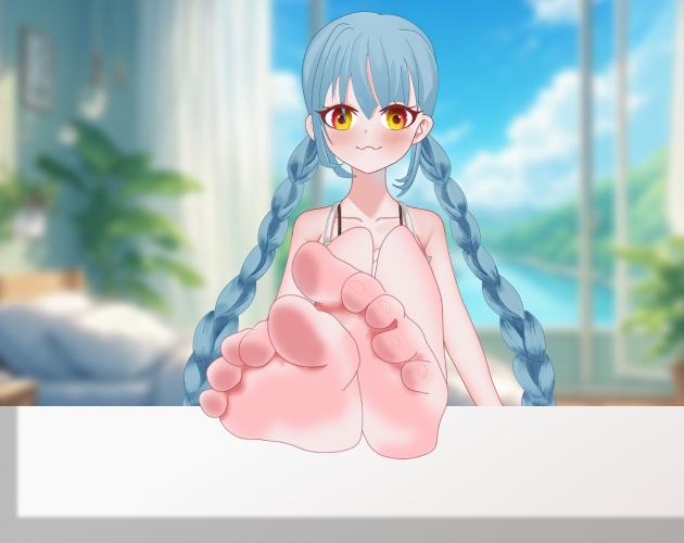 VTuber Feet№4 Pose PNG Pack (PNG + PSD)