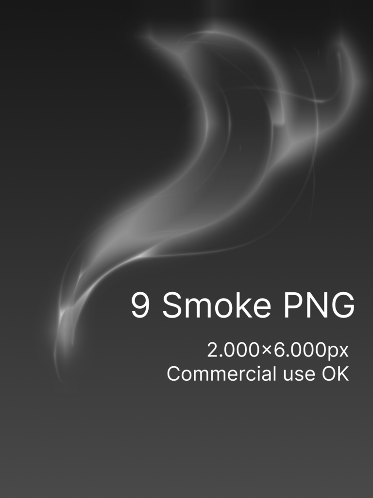 Transparent Smoke PNG Pack