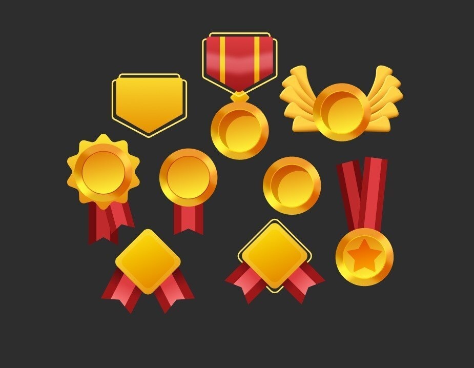 Achievement Medals UI Pack