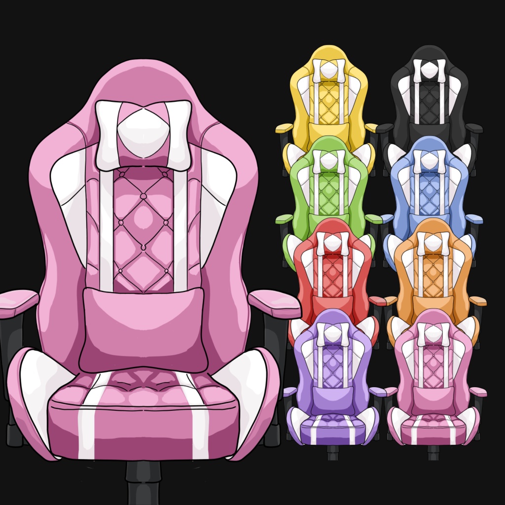 Streamer Gaming Chair Pack