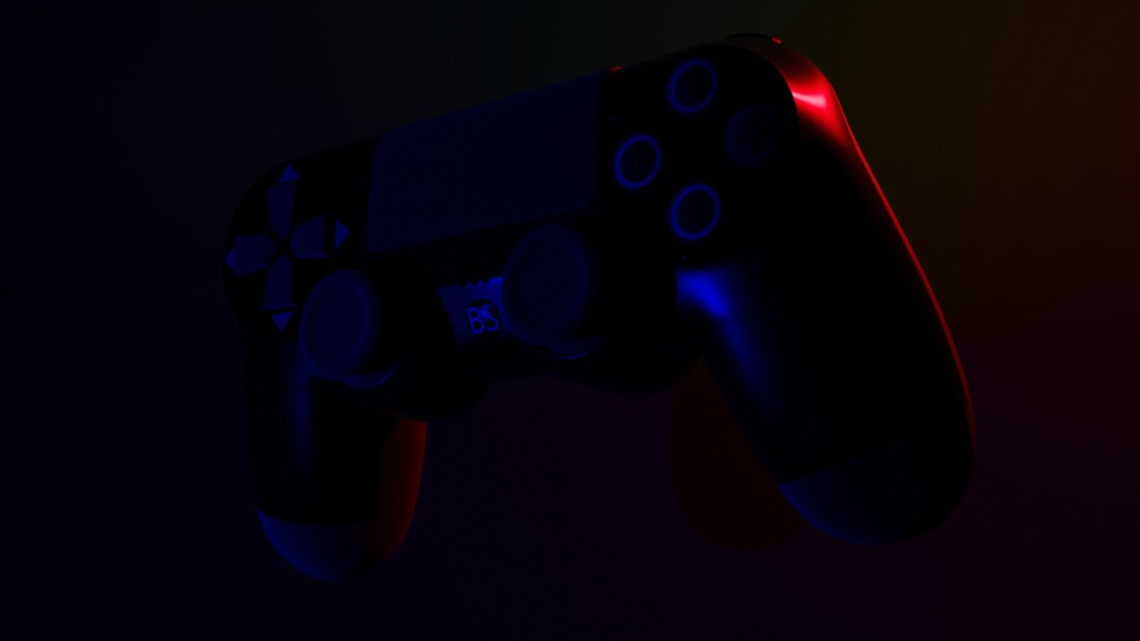 3dモデル Ps4コントローラーっぽいもの Bs4 気まぐれ雑貨屋 Booth