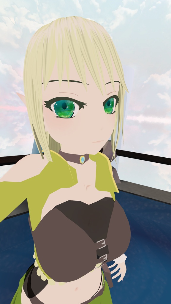 【VRC設定済みアバター】エルフィリア