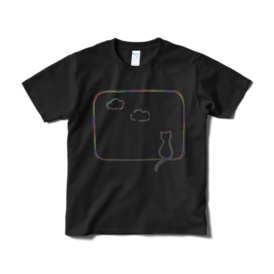 シャドウ猫Tシャツ【オリジナル】