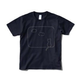 黒猫Tシャツ【オリジナル】