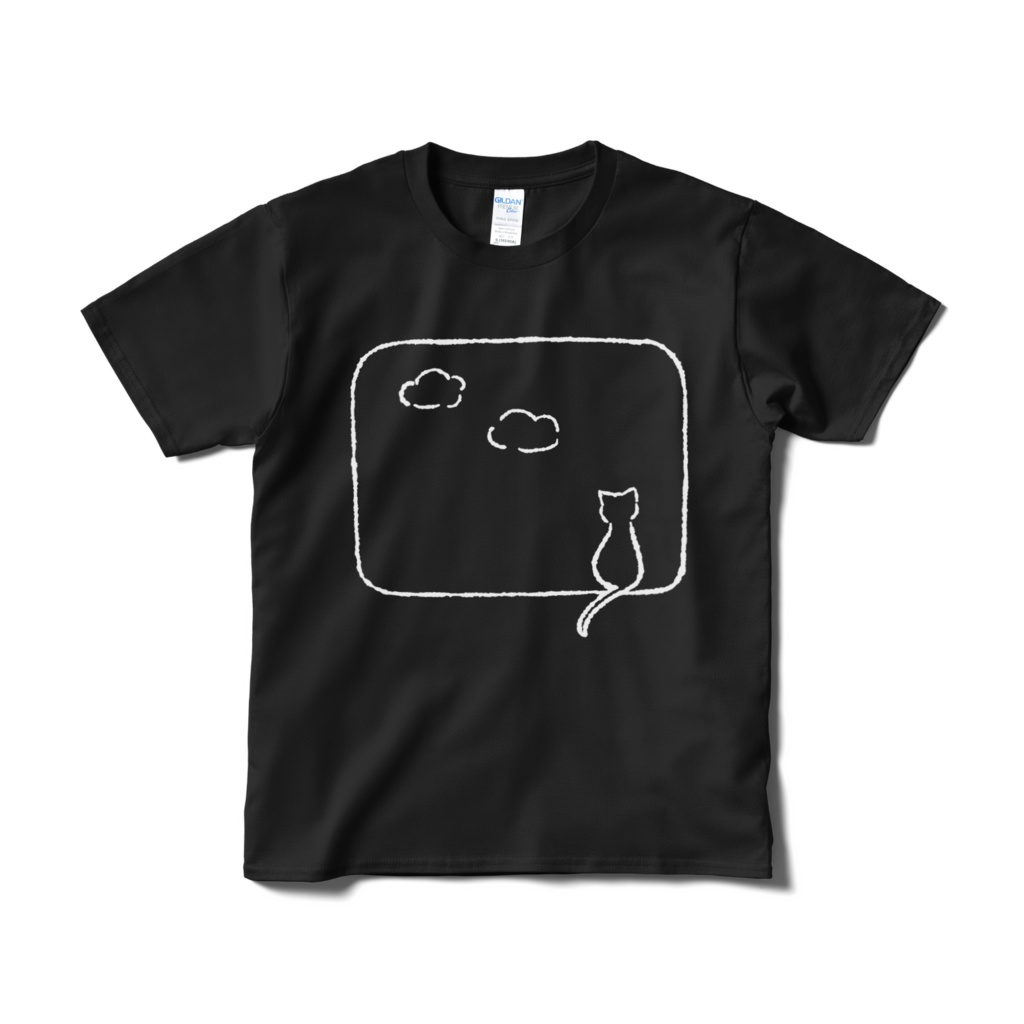 白猫Tシャツ【オリジナル】