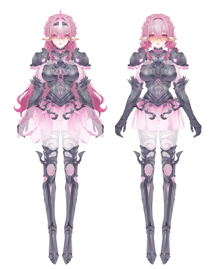 【Live2D Model/live2dモデル】Miss Pink Elf Knight ミス・ピンク妖精♪