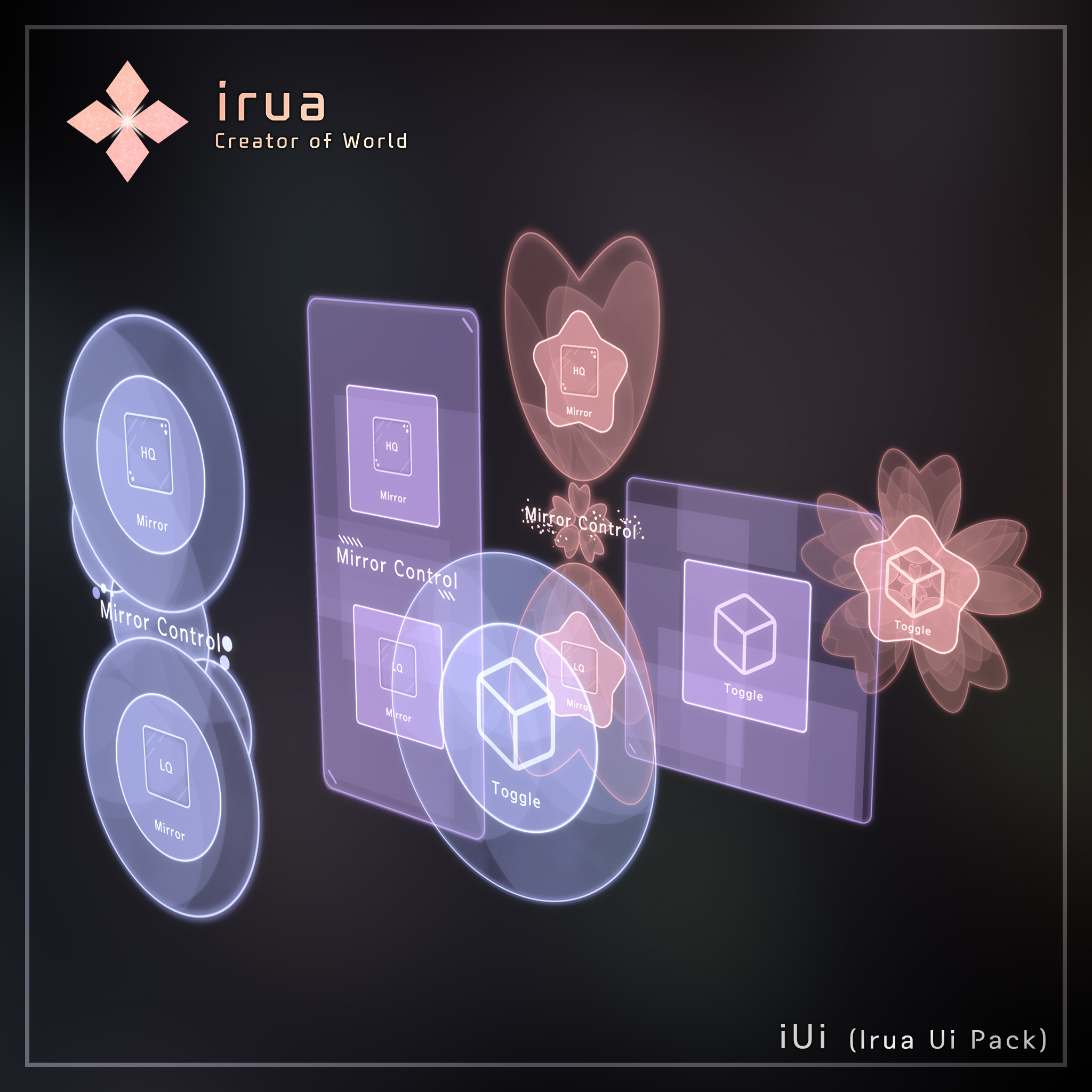 [VRC World] iUi - IruaAtelier - BOOTH