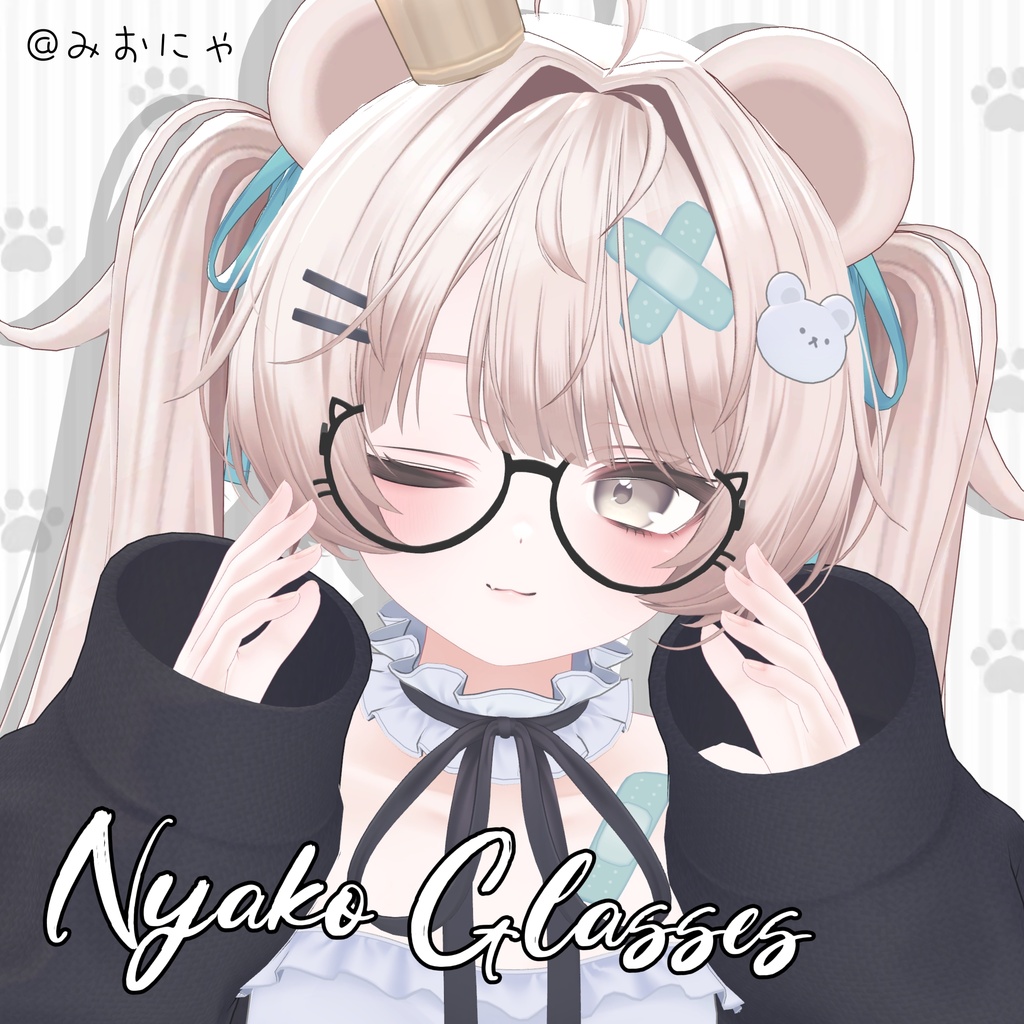 【無料/FREE】Nyako Glasses
