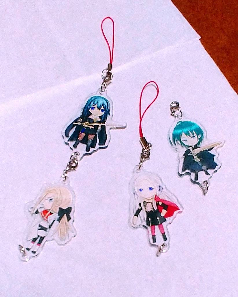 アクリルストラップ