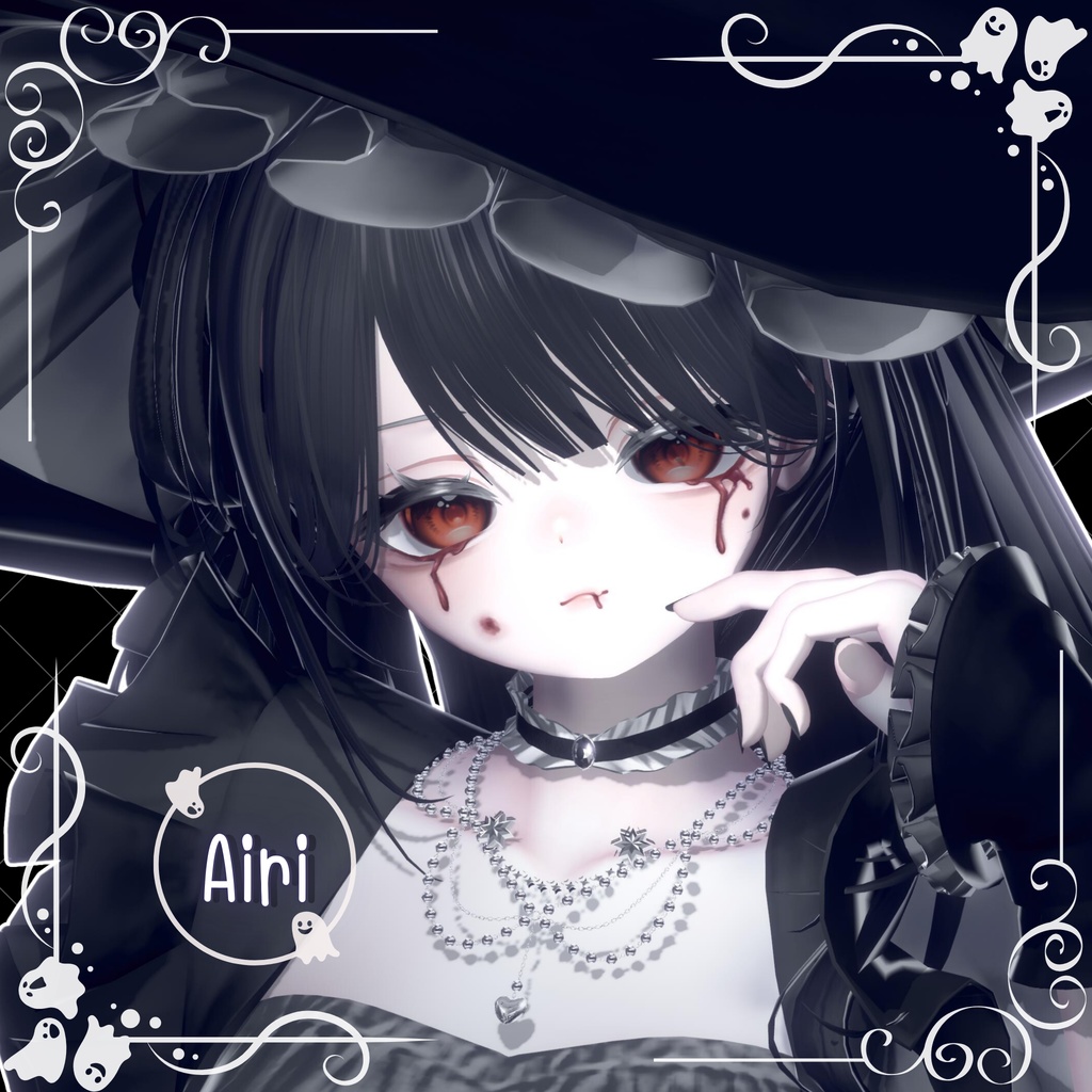 ［tears of blood］makeup texture［9アバター対応］ 缩略图 7