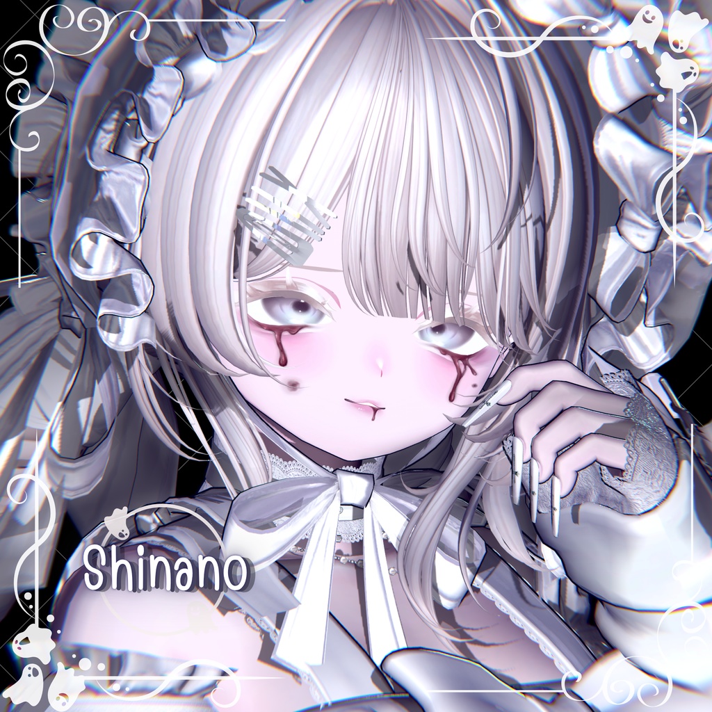 ［tears of blood］makeup texture［9アバター対応］ 缩略图 2