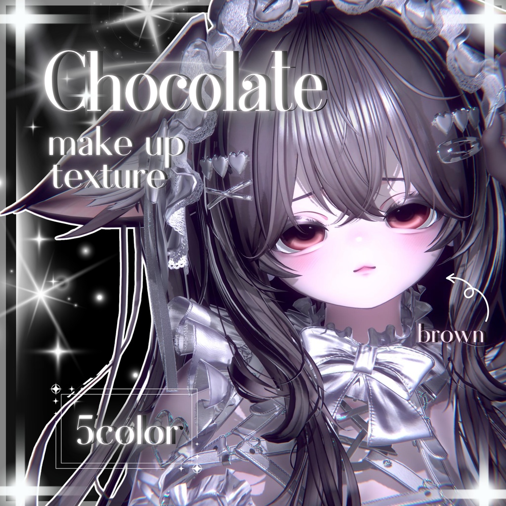 ˚₊‧Chocolate/makeup texture˚₊‧