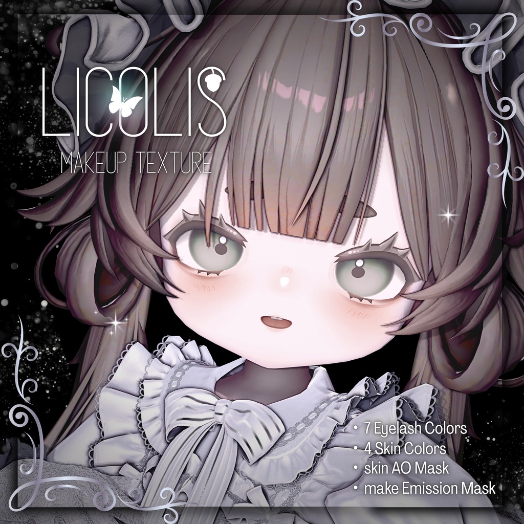 Licolis/makeup texture