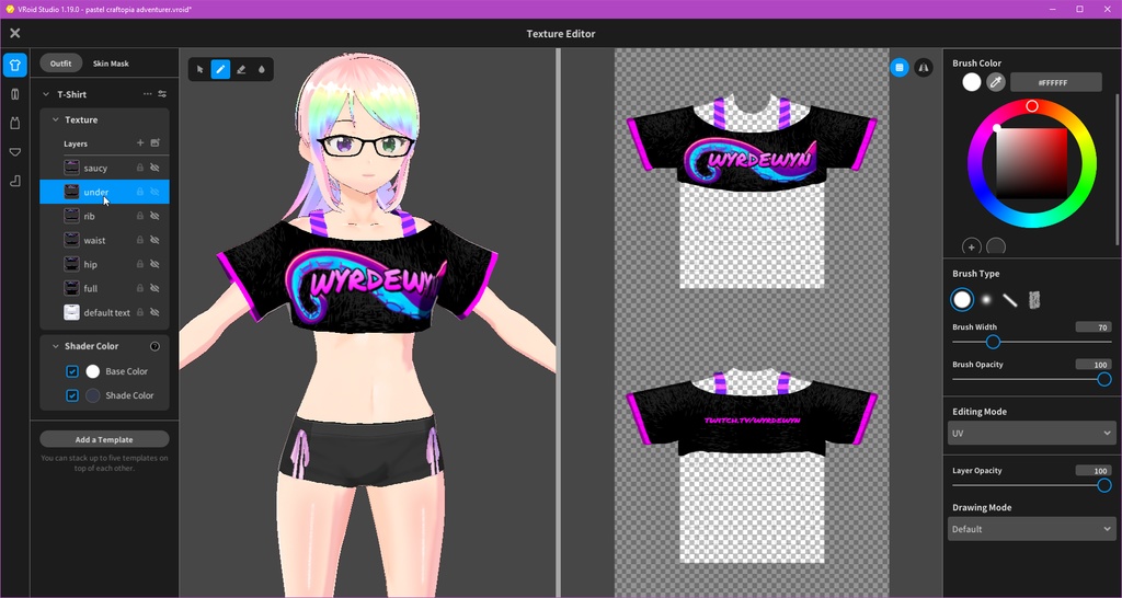 wyrde Logo Shirt (Variations) — Free