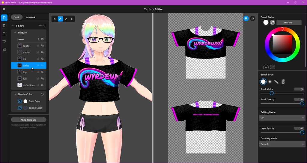 wyrde Logo Shirt (Variations) — Free