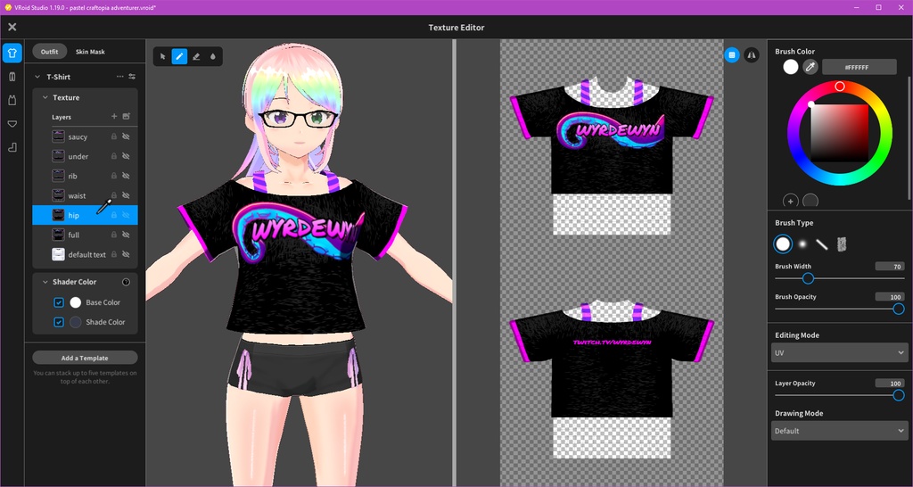 wyrde Logo Shirt (Variations) — Free