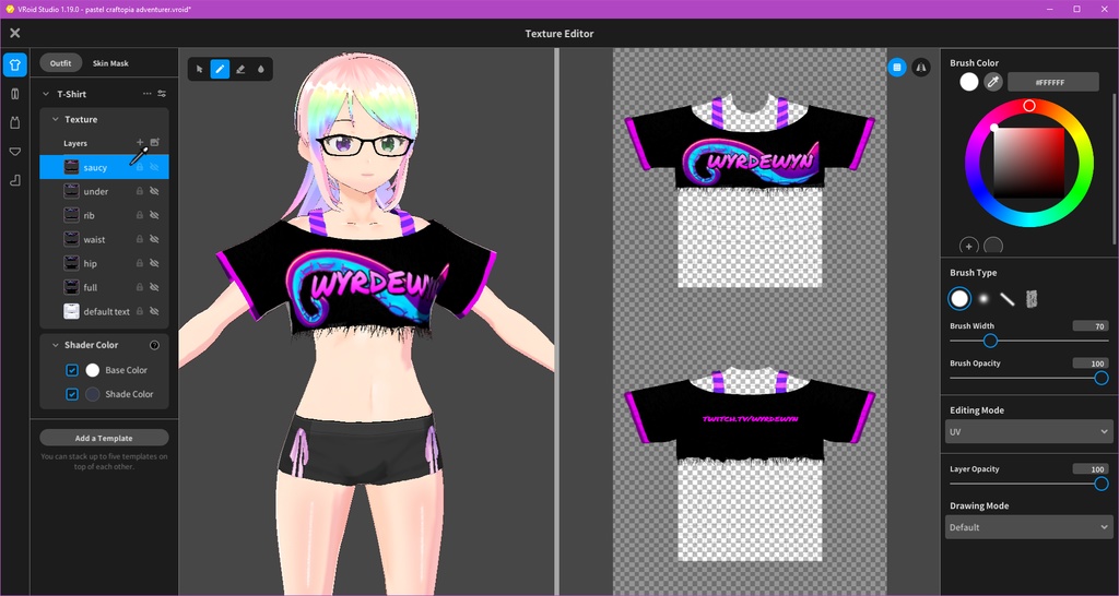 wyrde Logo Shirt (Variations) — Free