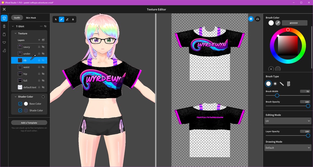 wyrde Logo Shirt (Variations) — Free