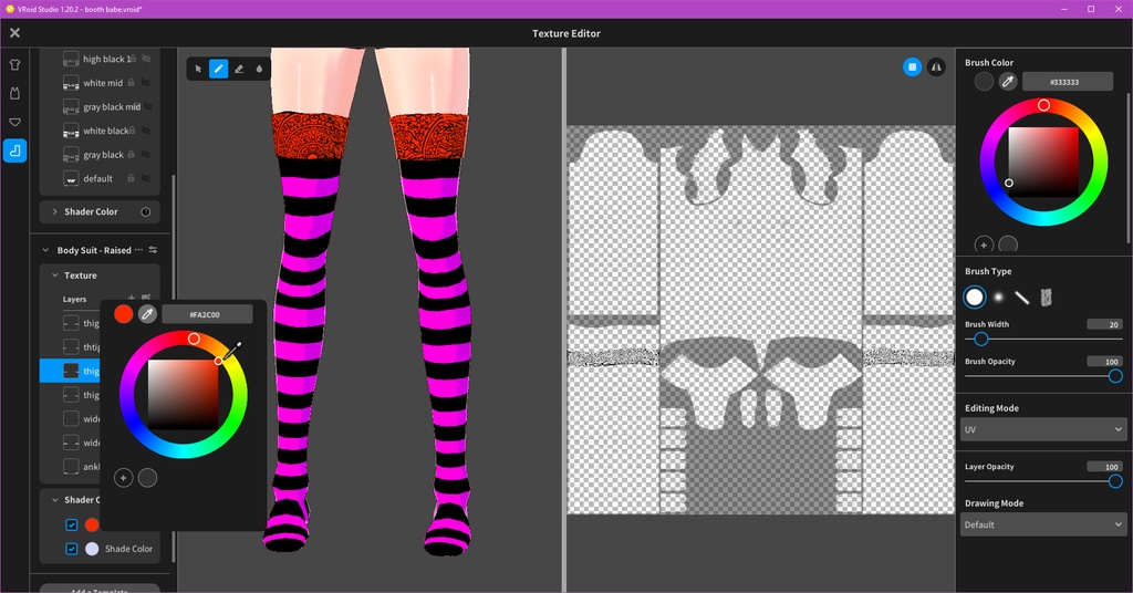 Striped Stocking Workshop by Wyrde — Free