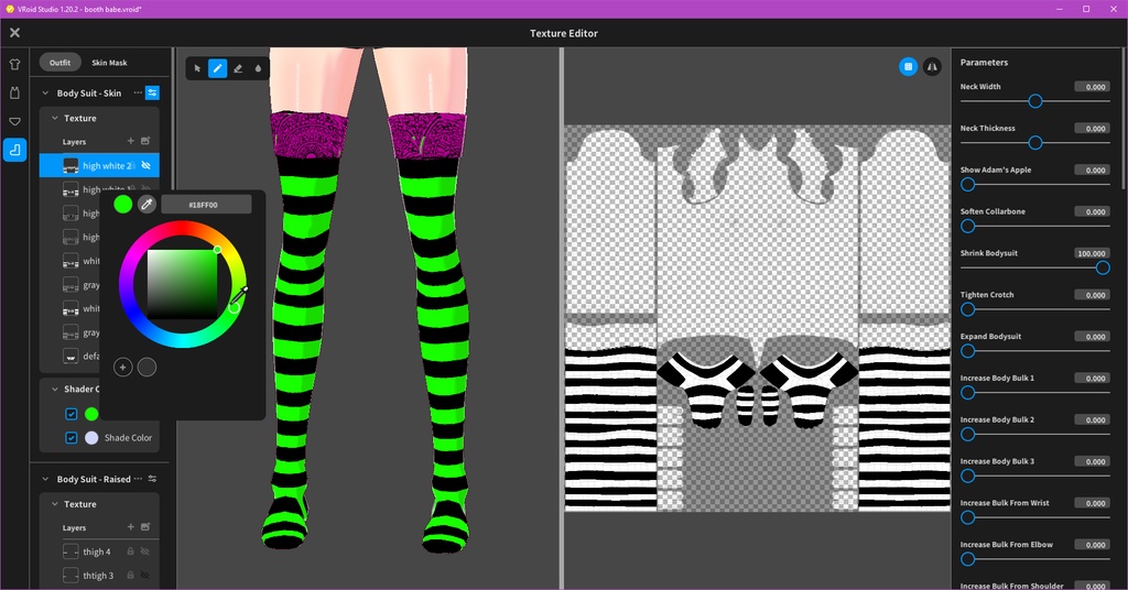 Striped Stocking Workshop by Wyrde — Free