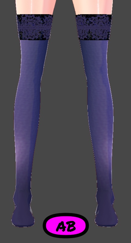 Thigh High Stocking Collection (4 Versions!) — Free