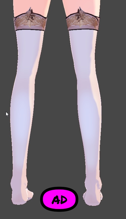 Thigh High Stocking Collection (4 Versions!) — Free