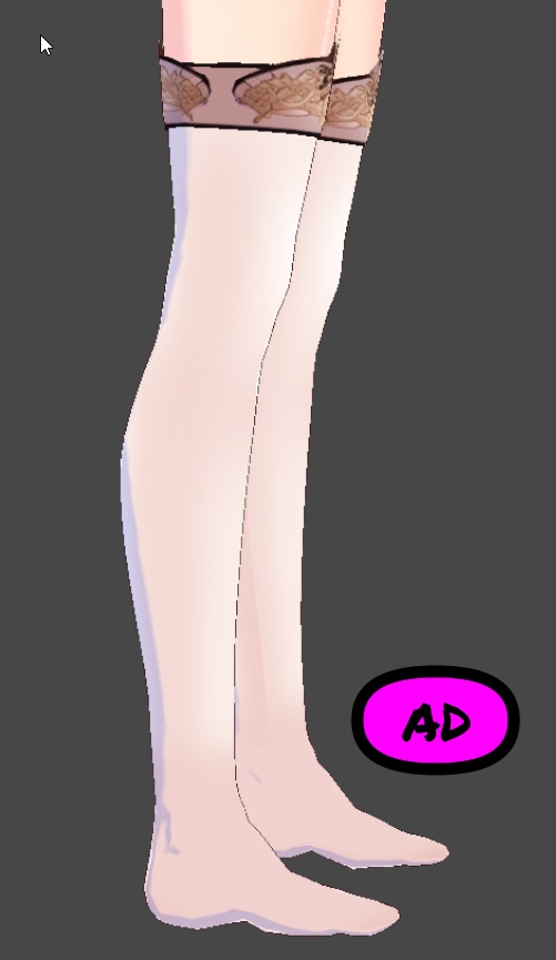 Thigh High Stocking Collection (4 Versions!) — Free