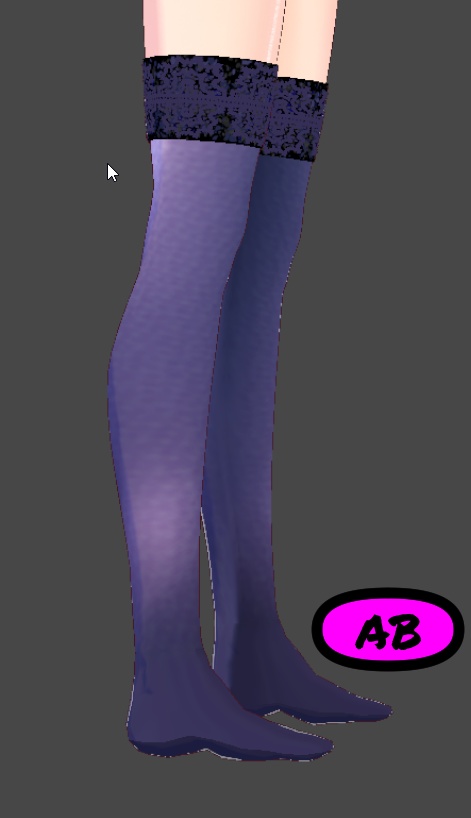 Thigh High Stocking Collection (4 Versions!) — Free