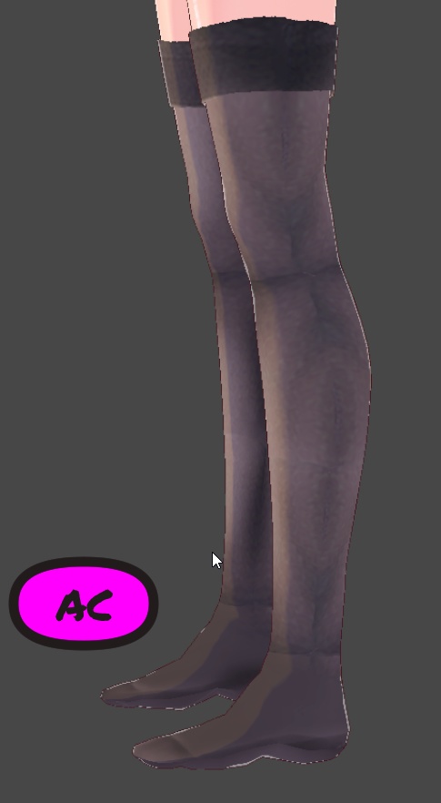 Thigh High Stocking Collection (4 Versions!) — Free