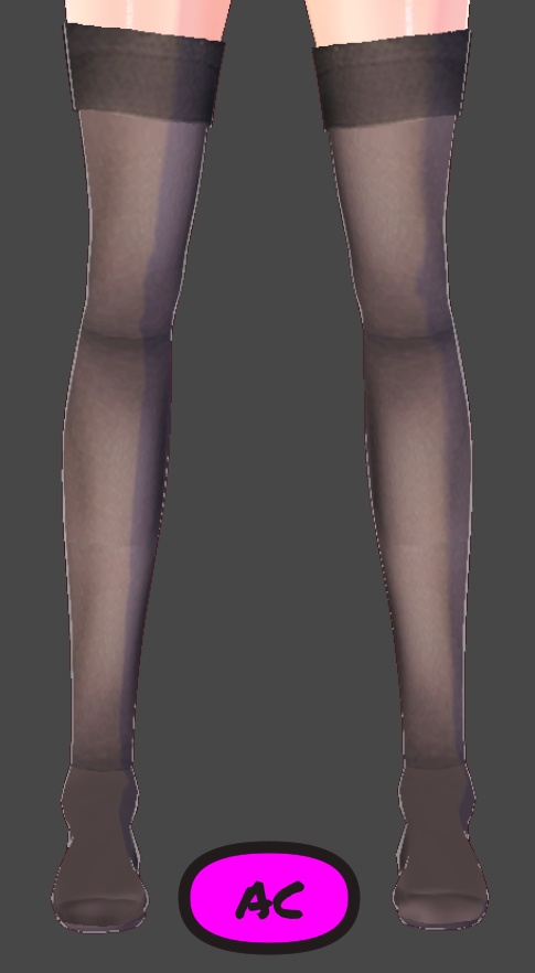 Thigh High Stocking Collection (4 Versions!) — Free