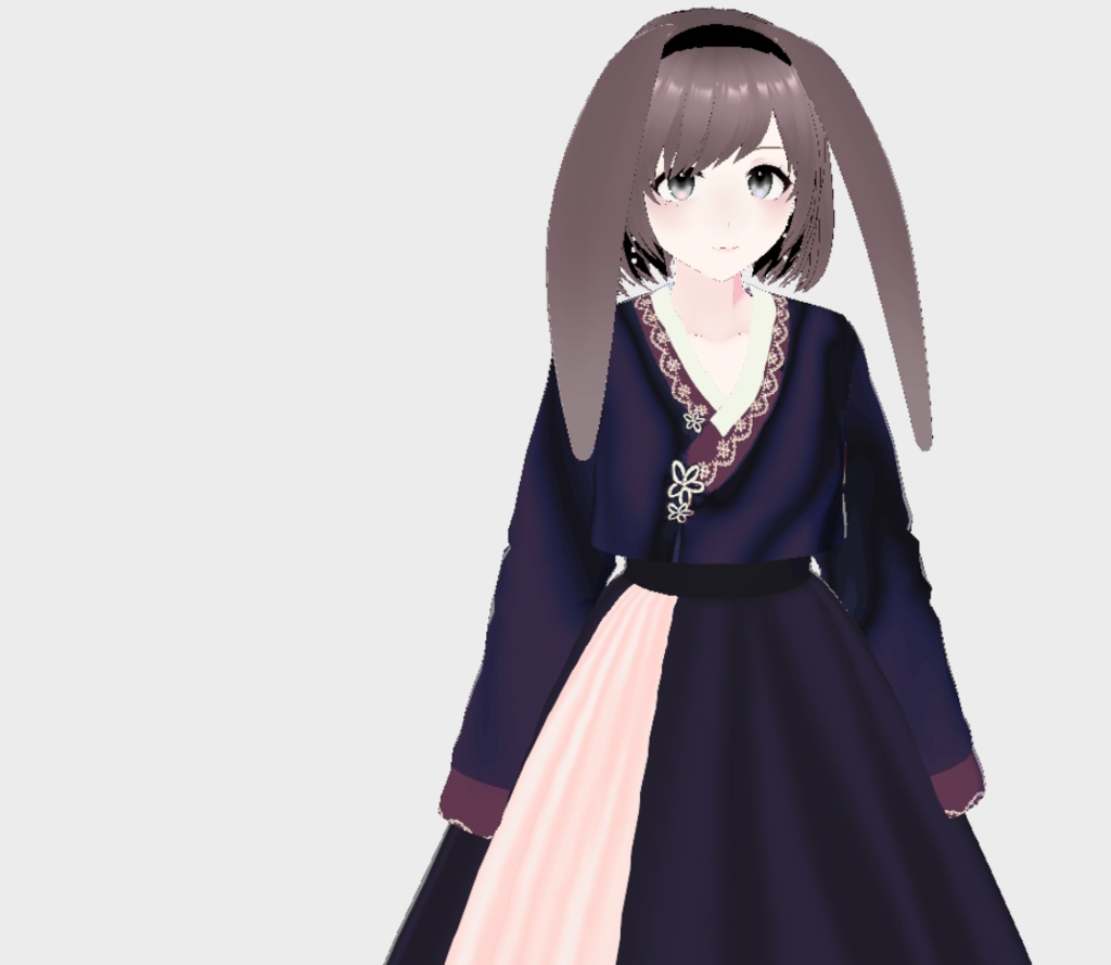 【VRoid Texture】Simple Hanbok #free