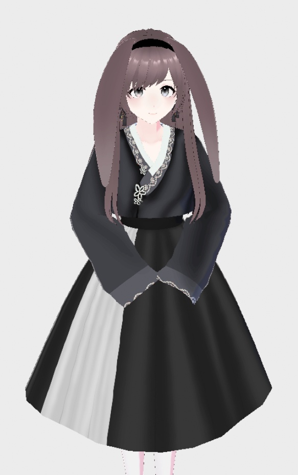 【VRoid Texture】Simple Hanbok #free