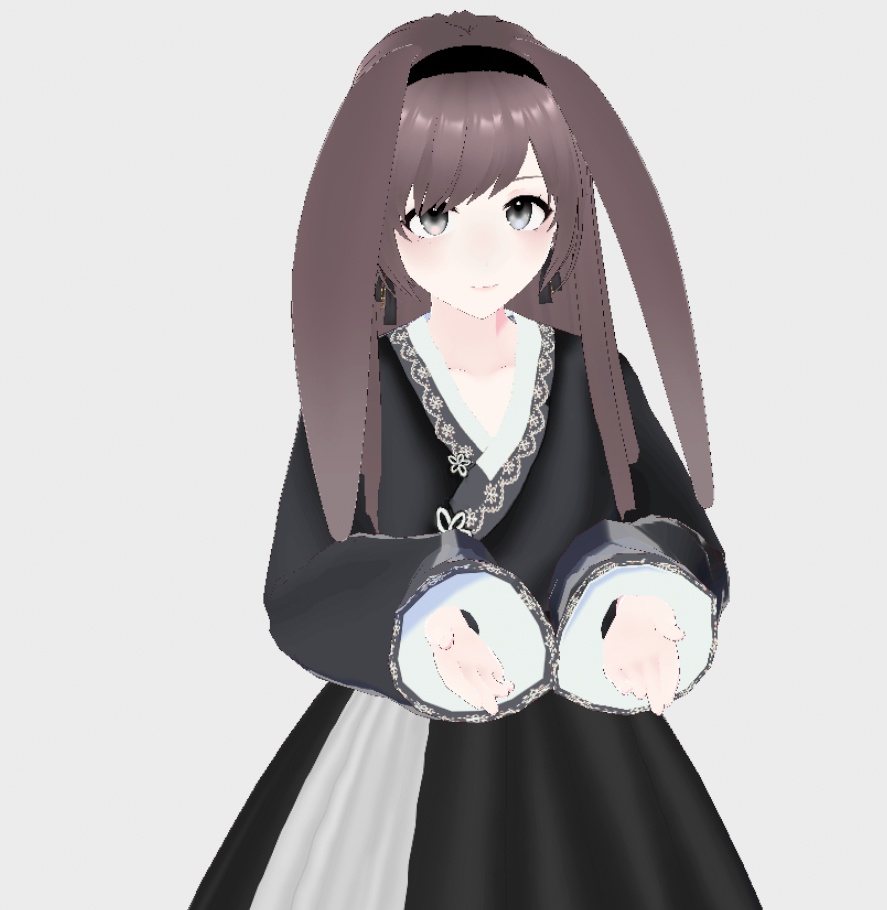 【VRoid Texture】Simple Hanbok #free