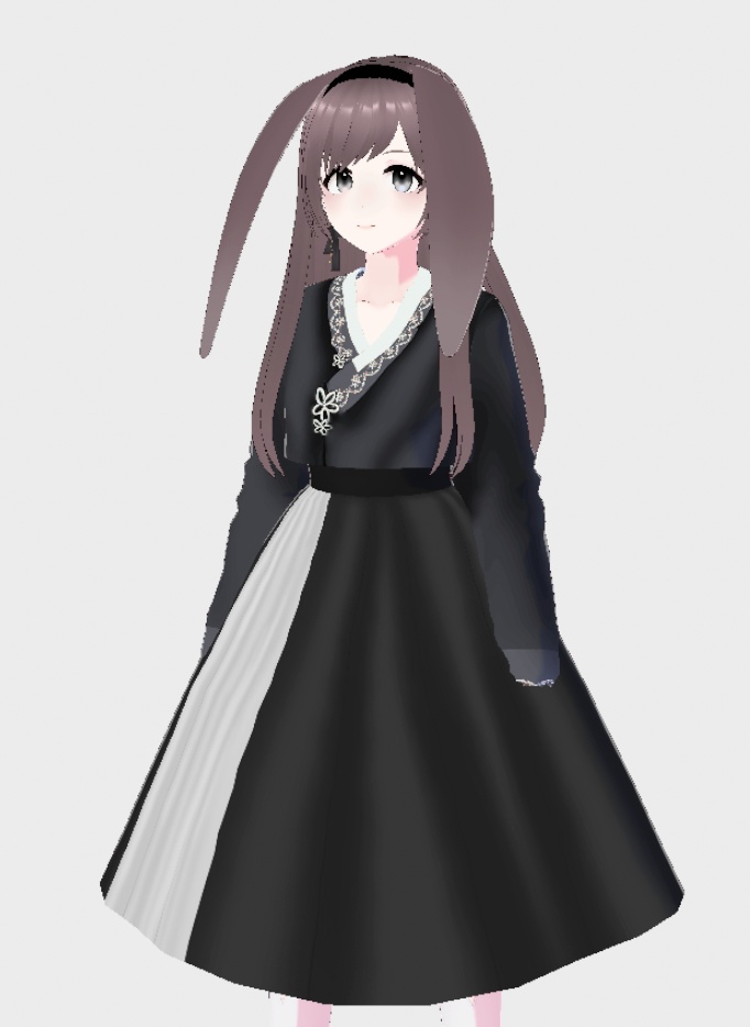 【VRoid Texture】Simple Hanbok #free