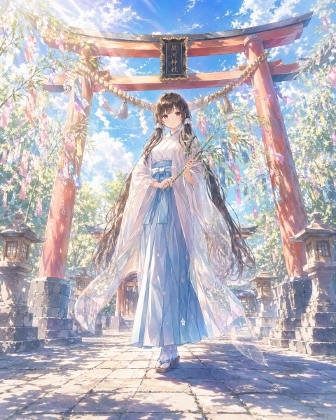 神の花嫁|物語標本002 夏の章【AIイラスト掌編PDF】